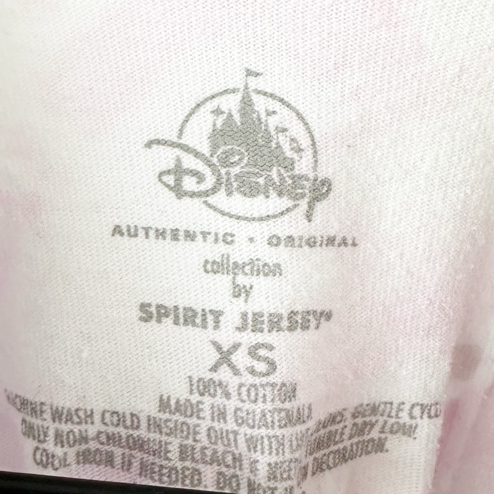 DISNEY WORLD PARKS pink tie dye spirit jersey - Picture 5 of 5